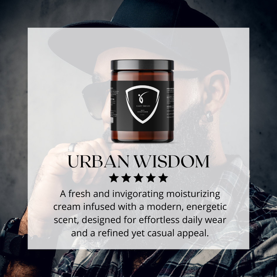 Urban Wisdom Men's Cologne Balm - Modern Aromatic Daily Fragrance